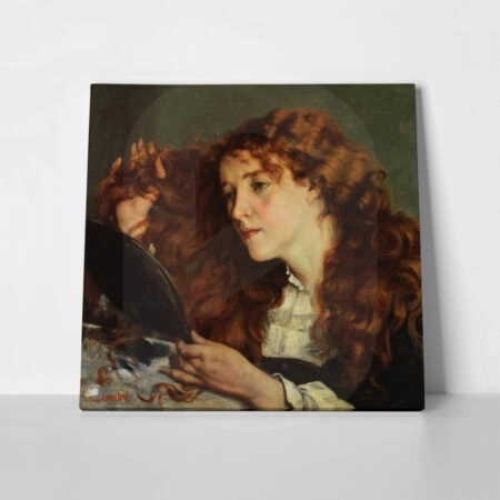 Πινακας Σε Καμβά GUSTAVE COURBET – JO LA BELLE IRLANDAISE