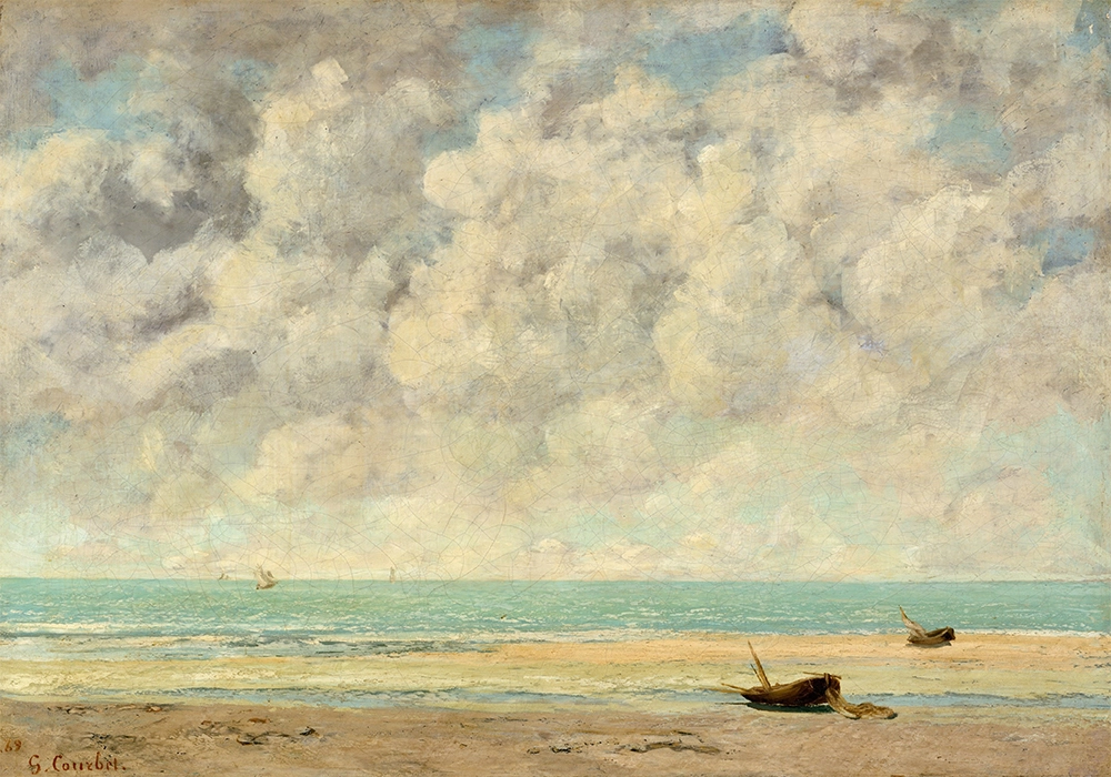 Πινακας Σε Καμβά GUSTAVE COURBET – THE CALM SEA
