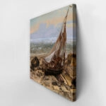 Πινακας Σε Καμβά GUSTAVE COURBET – THE FISHING BOAT