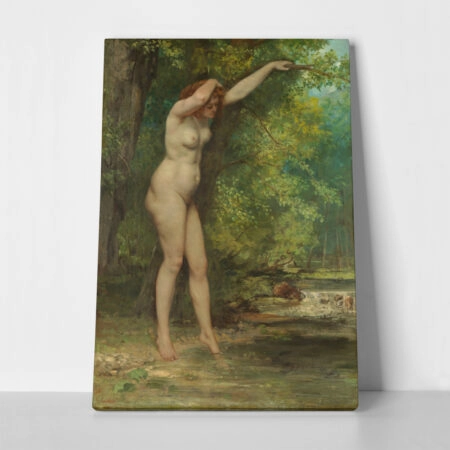 Πινακας Σε Καμβά GUSTAVE COURBET – THE YOUNG BATHER