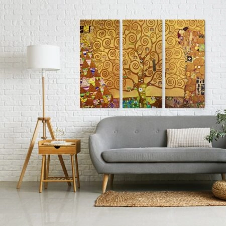 Τρίπτυχος Πινακας KLIMT TREE OF LIFE