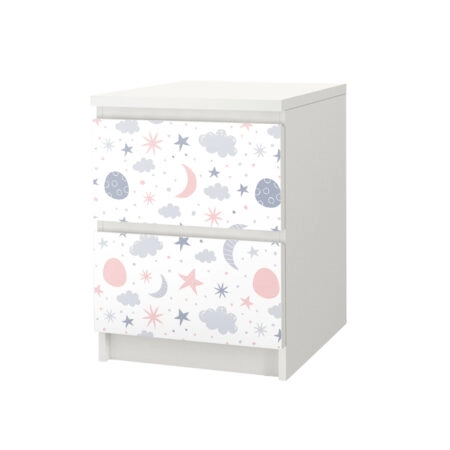 Αυτοκόλλητο Συρταριέρας NURSERY PATTERN - Αυτοκολλητα επιπλων Sticky 1