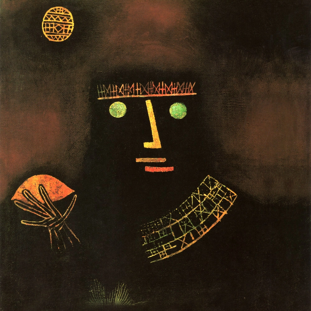 Πίνακας σε καμβά PAUL KLEE - BLACK PRINCE