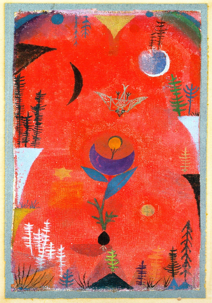 Πίνακας σε καμβά PAUL KLEE - FLOWER MYTH