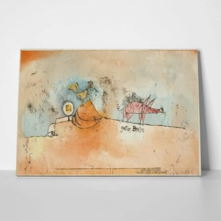 Πίνακας PAUL KLEE - WHERE EGGS AND GOOD ROAST COME FROM