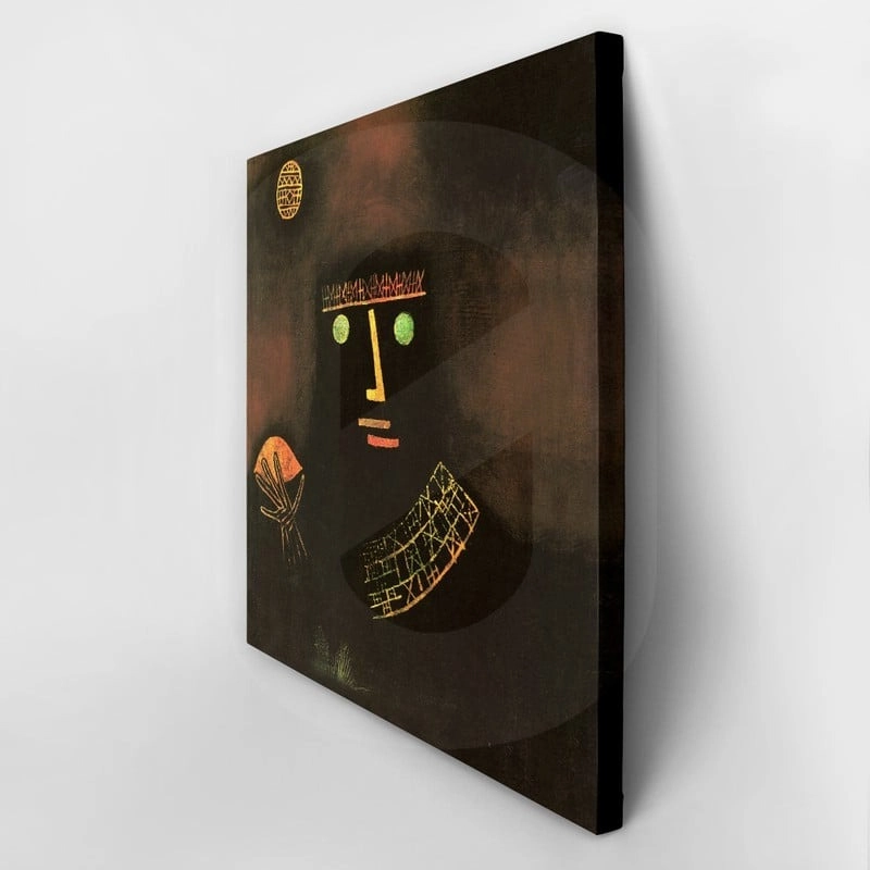 Πίνακας σε καμβά PAUL KLEE - BLACK PRINCE