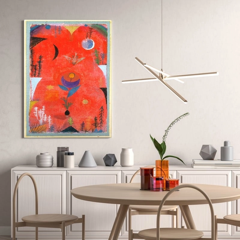 Πίνακας σε καμβά PAUL KLEE - FLOWER MYTH