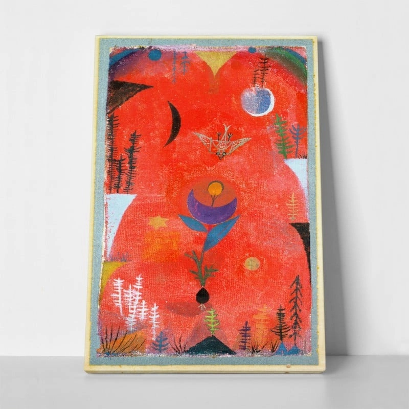 Πίνακας σε καμβά PAUL KLEE - FLOWER MYTH