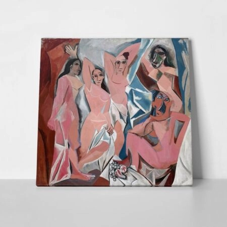 Πίνακας σε καμβά PICASSO - GIRLS OF AVIGNON - Pablo Picasso Sticky 1