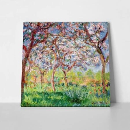 Τετράγωνος Πίνακας MONET - PRINTEMPS A GIVERNY
