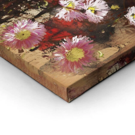 Πίνακας Τετράγωνος AUTUMN FLOWERS - Χρυσανθεμα Sticky 1