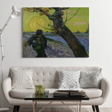Πίνακας σε καμβά VAN GOGH - THE SOWER 2