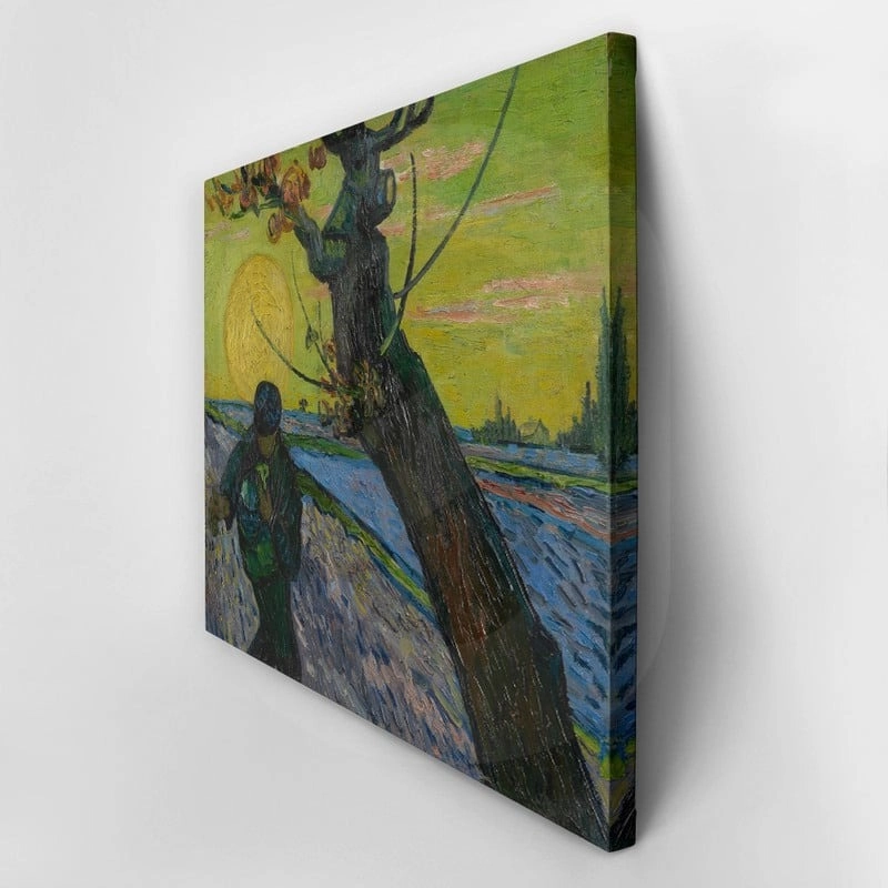 Πίνακας σε καμβά VAN GOGH - THE SOWER 2