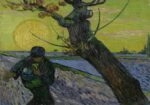 Πίνακας σε καμβά VAN GOGH - THE SOWER 2