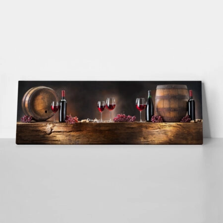 Πίνακας Πανοραμικός BARREL WINE - Food and Drink Sticky 1