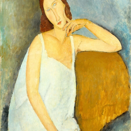 Πινακας σε καμβά MODIGLIANI - JEANNE HEBUTERNE - Modigliani Amedeo Sticky 5