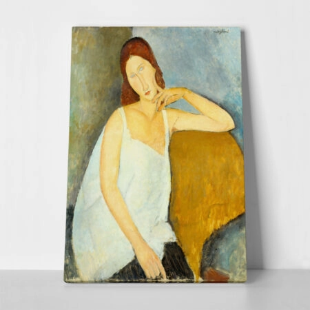 Πινακας σε καμβά MODIGLIANI - JEANNE HEBUTERNE - Modigliani Amedeo Sticky 1