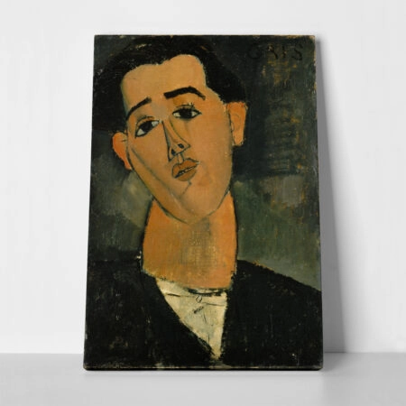 Πινακας σε καμβά MODIGLIANI - PORTRAIT OF JUAN GRIS - Modigliani Amedeo Sticky 1