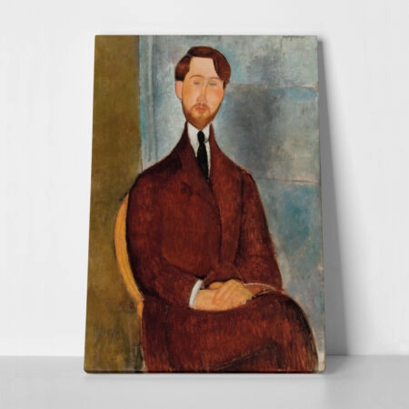 Πινακας σε καμβά MODIGLIANI - PORTRAIT OF LEOPOLDO ZBOROWSKI - Modigliani Amedeo Sticky 1