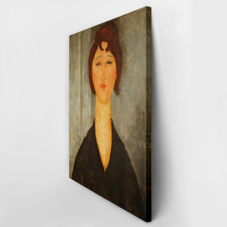 Πινακας σε καμβά MODIGLIANI - YOUNG WOMAN - Modigliani Amedeo Sticky 3