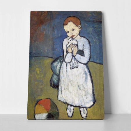Πινακας σε καμβά PICASSO - CHILD WITH DOVE - Pablo Picasso Sticky 1