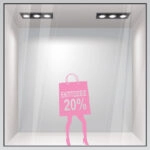 Αυτοκoλλητο Εκπτωσεων SALES WOMAN