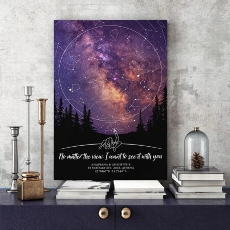 Πίνακας σε καμβά STAR VIEW