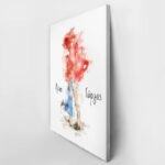 Πινακας σε καμβά WATERCOLOR LOVE COUPLE B