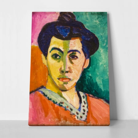 Πινακας σε καμβά MATISSE - GREEN LINE - Henri Matisse Sticky 1