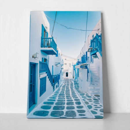 Πινακας σε καμβά ALLEY IN MYKONOS 2
