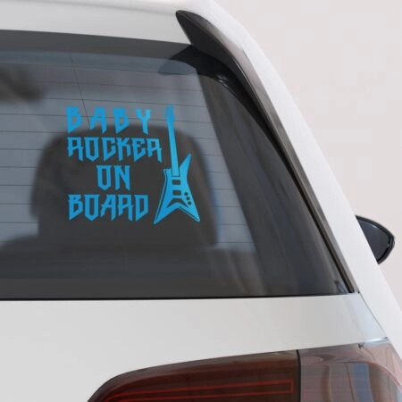 Αυτοκολλητο Αυτοκινητου BABY ROCKER ON BOARD
