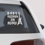 Αυτοκολλητο Αυτοκινητου BABY ROCKER ON BOARD