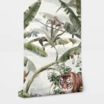 Αυτοκόλλητη Ταπετσαρία τοίχου BOHO JUNGLE PAINTING