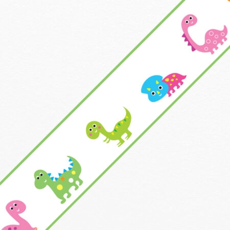 Μπορντούρα τοίχου CUTE DINOSAURS - Παιδικες μπορντουρες Sticky 1