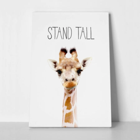 Πινακας σε καμβά CUTE GIRAFFE - Παιδικοι και set Sticky 1