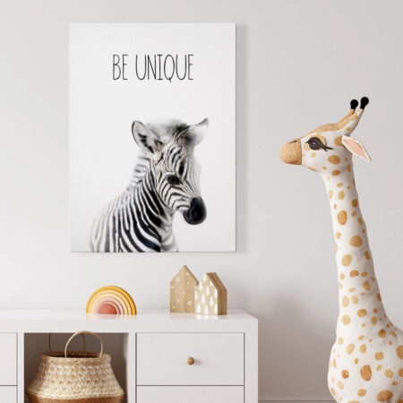 Πινακας σε καμβά CUTE ZEBRA - Παιδικοι και set