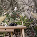 Αυτοκόλλητη Ταπετσαρία τοίχου DETAILED FOREST AND ANIMALS