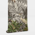 Αυτοκόλλητη Ταπετσαρία τοίχου DETAILED FOREST AND ANIMALS