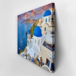 Πινακας σε καμβά FIRA TOWN SANTORINI 3