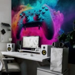 Αυτοκόλλητη Ταπετσαρία τοίχου GAMEPAD 2