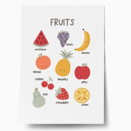 Πόστερ KID FRUITS - Παιδικά Sticky 1