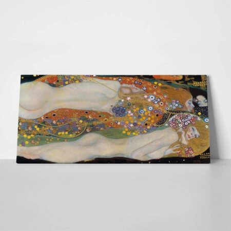 Πίνακας σε καμβά KLIMT-WATER SERPENTS II - Gustav Klimt Sticky 1