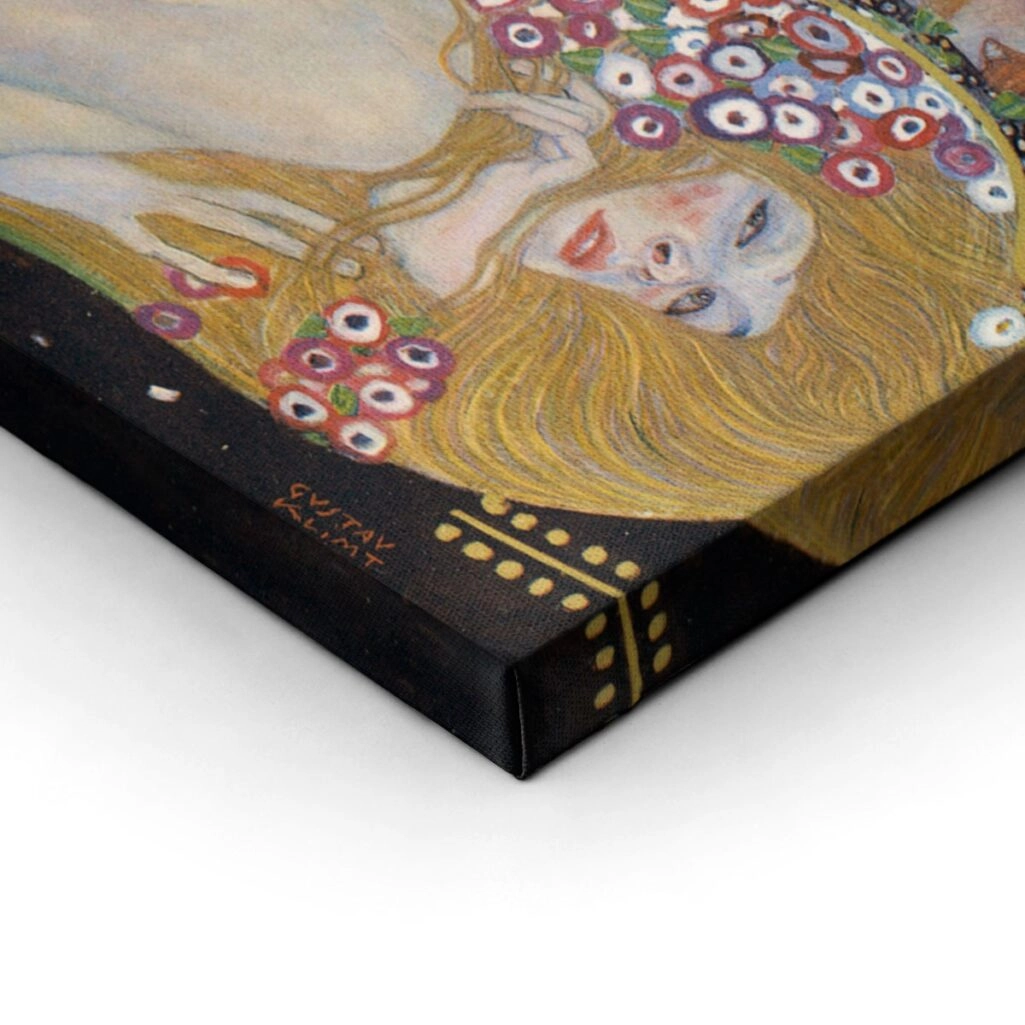 Πίνακας σε καμβά KLIMT-WATER SERPENTS II