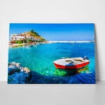 Πινακας σε καμβά KOKKARI SAMOS 8