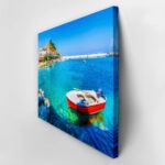 Πινακας σε καμβά KOKKARI SAMOS 8
