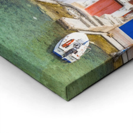 Πινακας σε καμβά MILOS FISHING BOATS - Πινακες σε καμβα Sticky 1