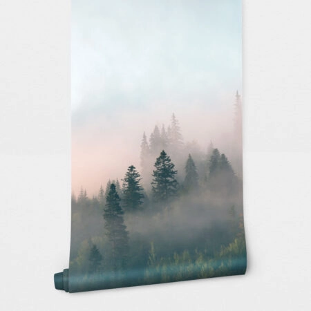 Αυτοκόλλητη Ταπετσαρία τοίχου MISTY FOREST - Τοπία Sticky 2