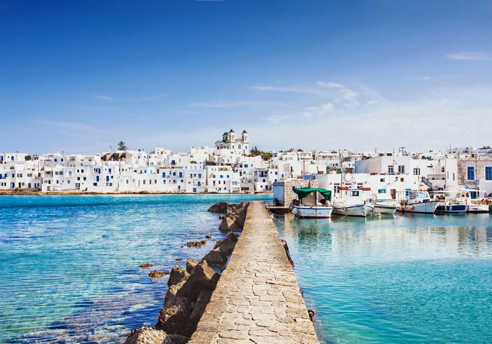 Πινακας σε καμβά NAOUSA PAROS 7