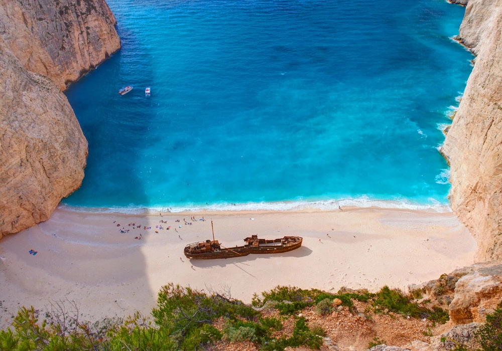 Πινακας σε καμβά NAVAGIO ZAKYNTHOS 4