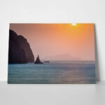 Πινακας σε καμβά POLLONIA BEACH MILOS